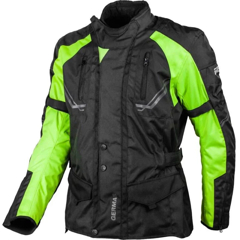 Giacca Moto Gms Taylor Nero Giallo Offerta Limitata