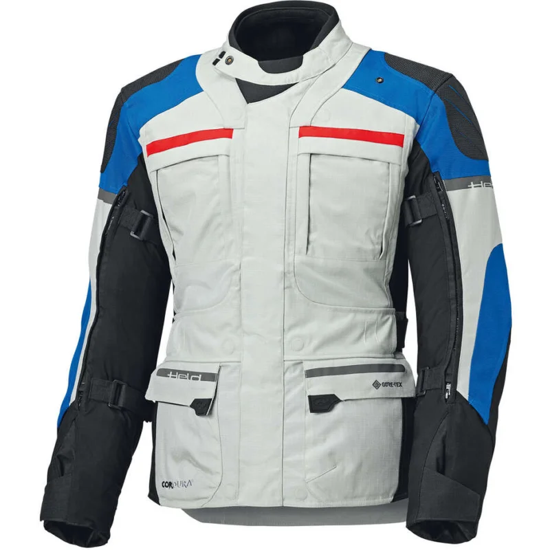 Prezzo Scontato Giacca Moto Held Carese 3 Top Grigio Blu