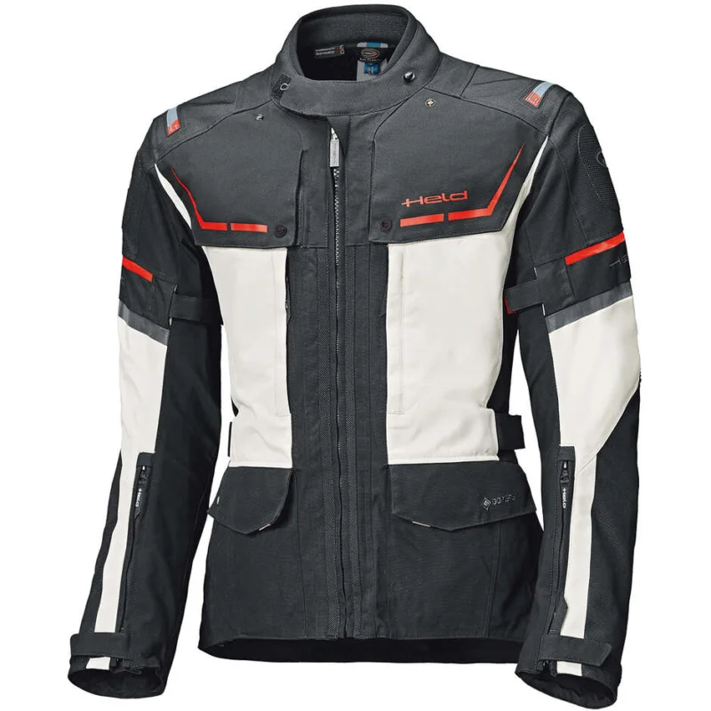 Promozione Esclusiva Giacca Moto Held Karakum Top Grigio Nero