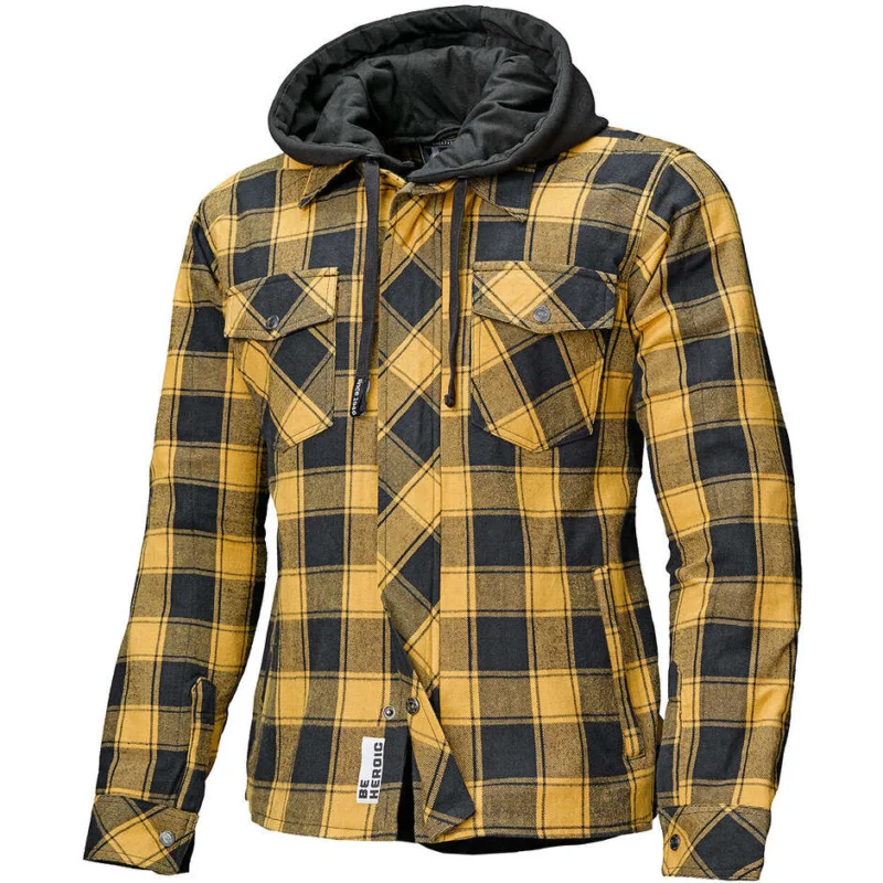 Compra Online Giacca Moto Held Lumberjack II Nero Giallo