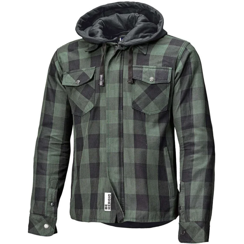 Occasione Imperdibile Giacca Moto Held Lumberjack II Nero Verde