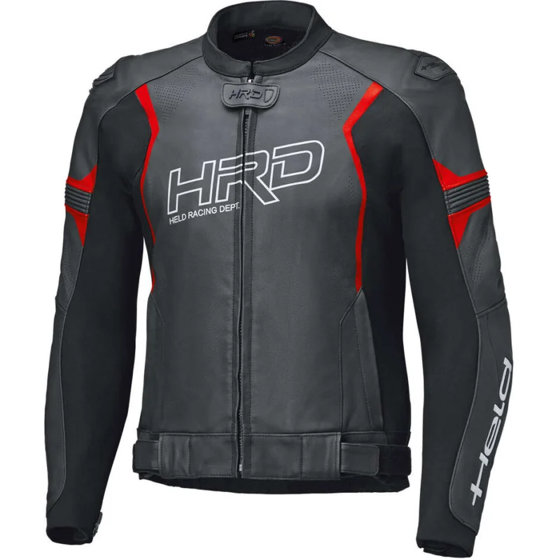 Vendita Finale Giacca Moto Held Street Rocket 4 Top Nero Neon Rosso