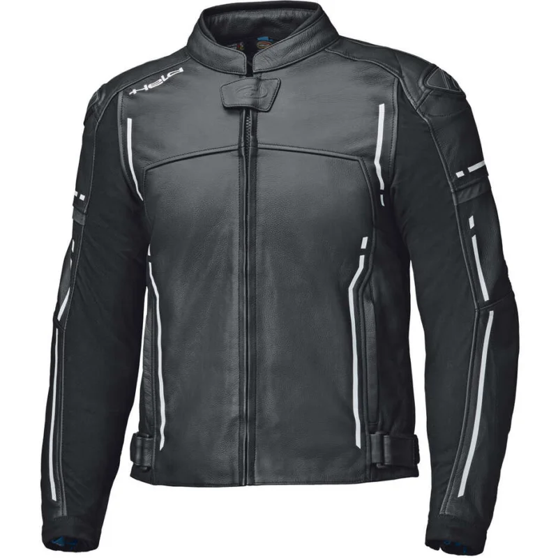 Spedizione Espresso Giacca Moto Held Torver Top Nero Bianco
