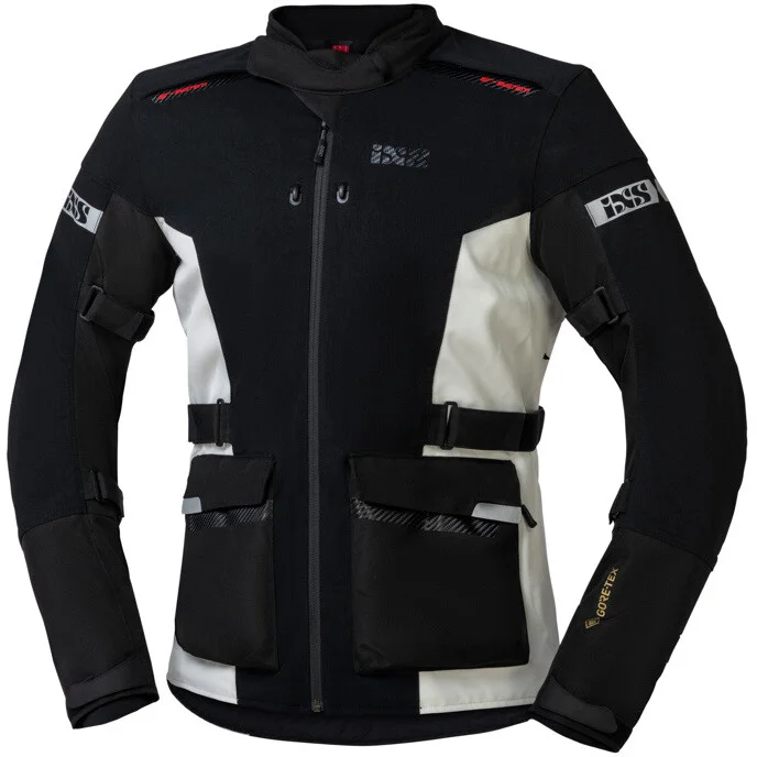 Non Perdere Giacca Moto in GORE-TEX iXS HORIZON-GTX Nero Bianco