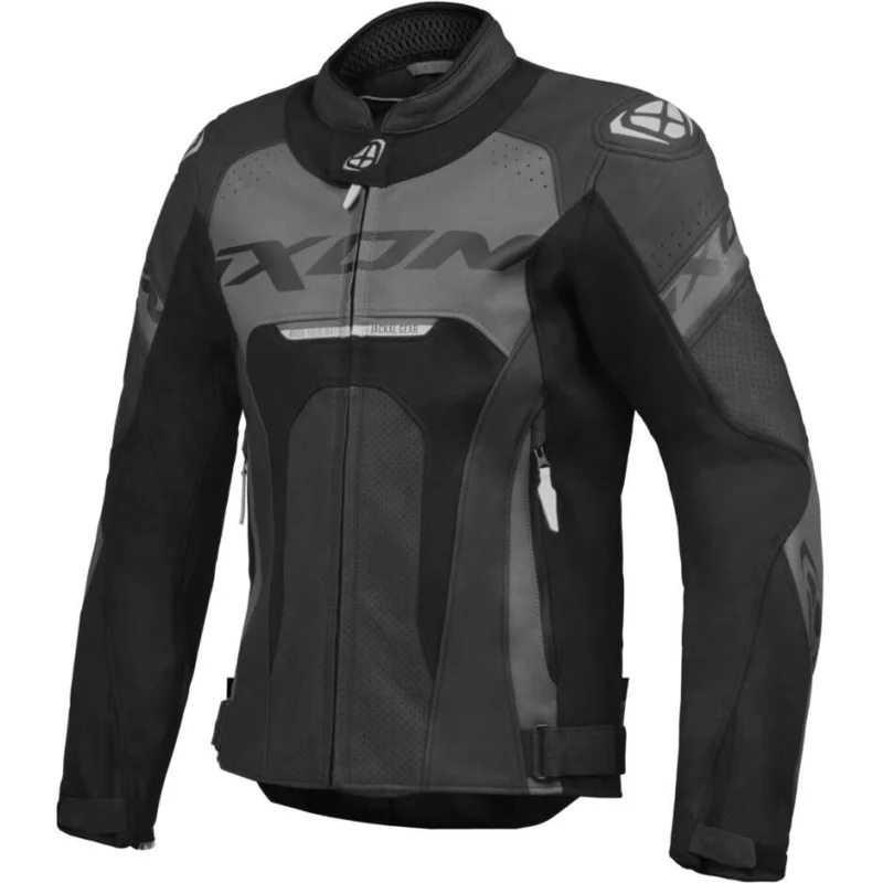 Miglior Prezzo Giacca Moto in Pelle Ixon JACKAL JKT Nero