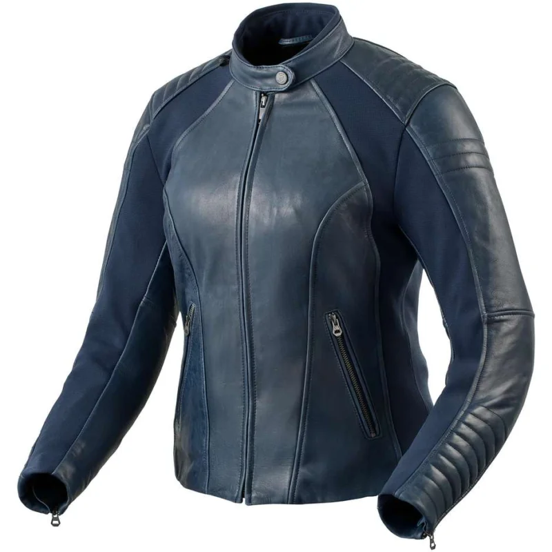Offerta Giacca Moto in Pelle Rev'it CORAL Ladies Blu