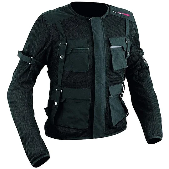Giacca Moto In Tessuto A-Pro Evo Traforata Body Armor Di Tendenza