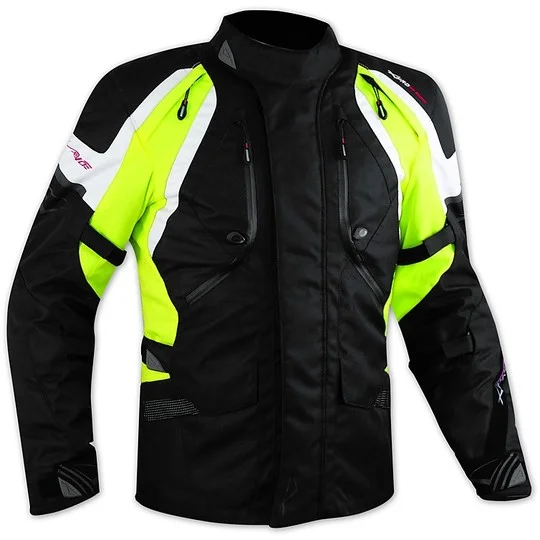 Miglior Prezzo Giacca Moto In Tessuto A-Pro Globe Touring Evo Fluo