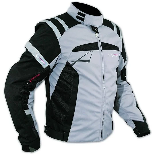 Nuovo Arrivo Giacca Moto In Tessuto A-Pro GTS Sport Touring Grey
