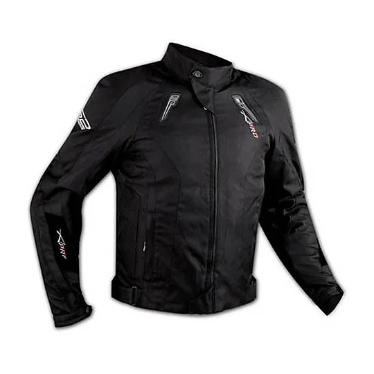 Super Prezzo Giacca Moto In Tessuto A-Pro Luna Lady Nera