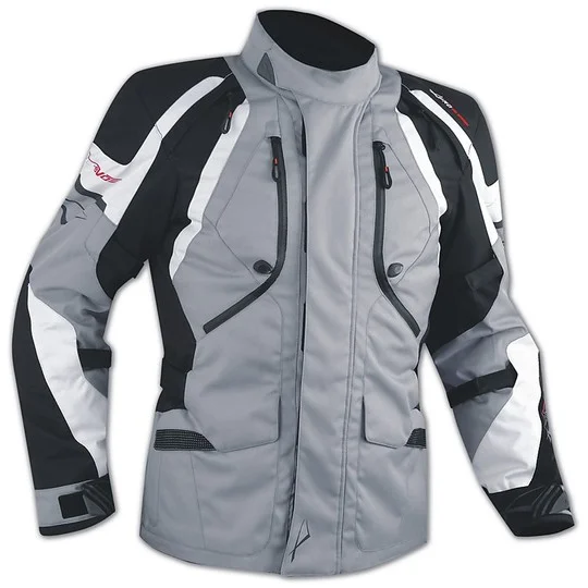 Occasione Imperdibile Giacca Moto In Tessuto A-Pro Special Touring Evo Grigio/Nero