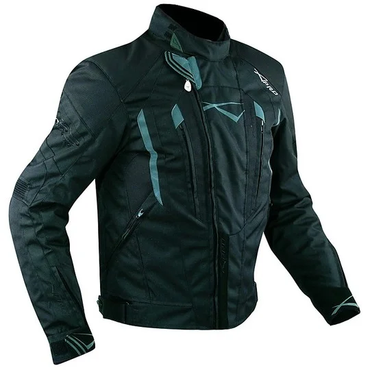 Giacca Moto In Tessuto A-Pro T53 Touring Sport Nero Ultime Pezzi