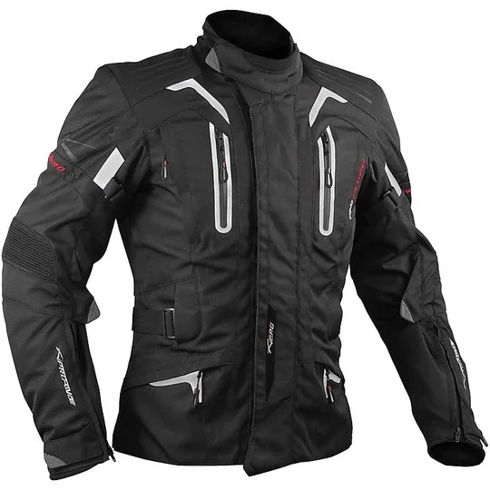 Giacca Moto In Tessuto A-Pro Tesla Top Evo Impermeabile Nero Più Venduto