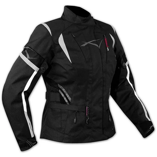 Occasione Imperdibile Giacca Moto In Tessuto A-Pro Touring Evo Traveller Lady Black