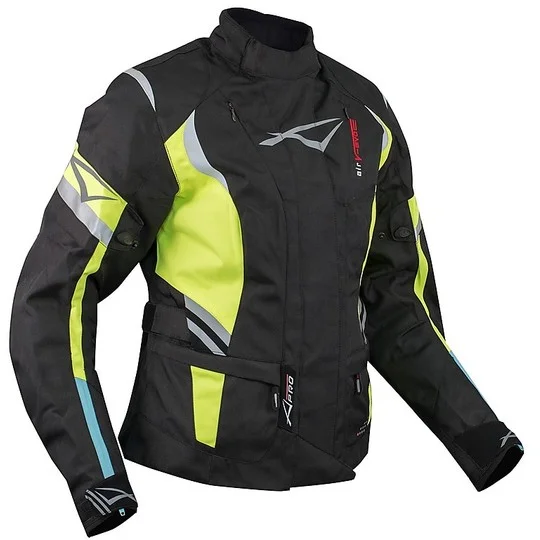 Giacca Moto In Tessuto A-Pro Touring Evo Traveller Lady Fluo Scelto Dai Clienti