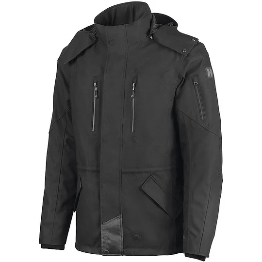 Giacca Moto In Tessuto Hevik Urban Andromeda Nera Spedizione Espresso