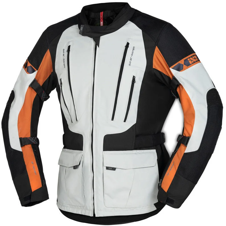 Giacca Moto In Tessuto Ixs LENNIK-ST Nero Grigio Marrone Compra Adesso