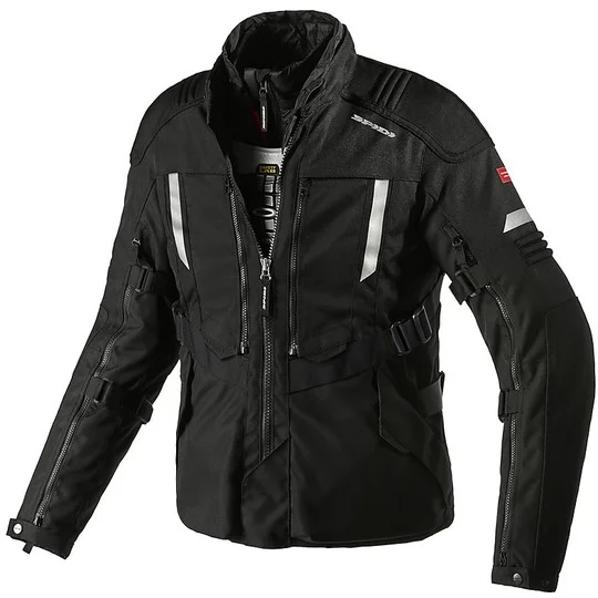 Giacca Moto In Tessuto Touring H2Out Spidi 4MODULAR Nero Promozione Esclusiva
