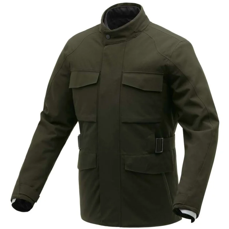 Giacca Moto In Tessuto Tucano Urbano 8230mf428 ORBIS Verde Airborne Economico
