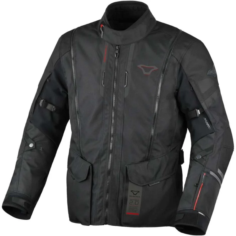 Giacca Moto Macna Air Hybrid 2.0 Nero Nuova Collezione
