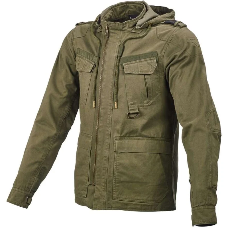 Giacca Moto Macna Combat Verde Compra Adesso
