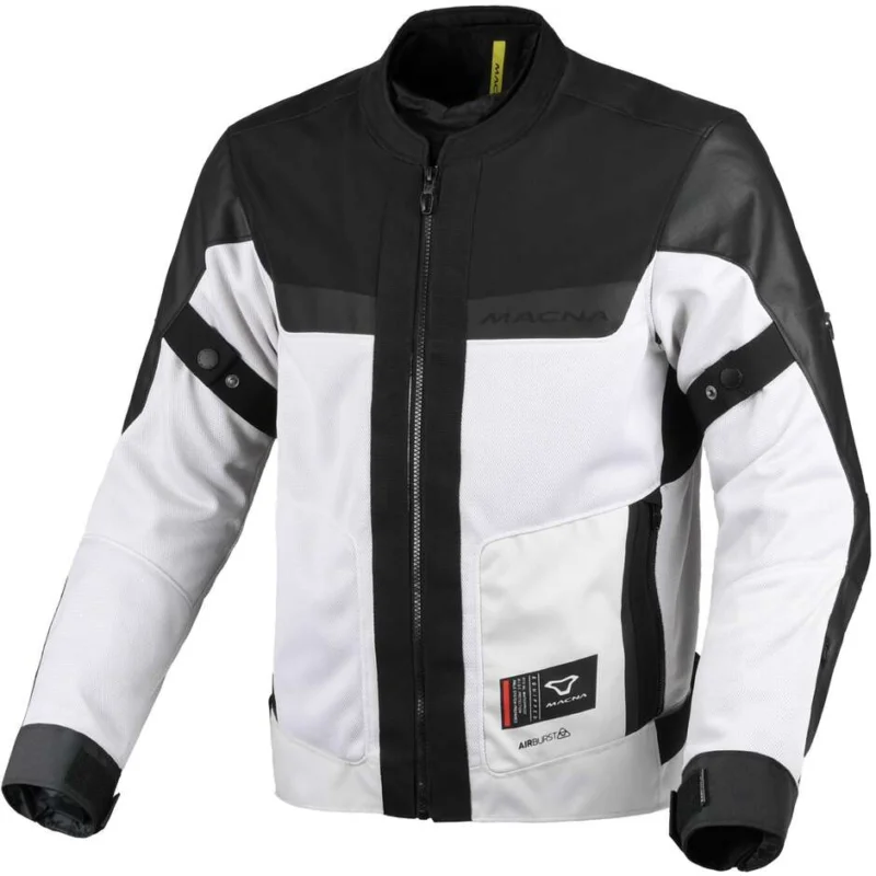 Giacca Moto Macna Empire 2.0 Light Grigio Nero Nuova Collezione