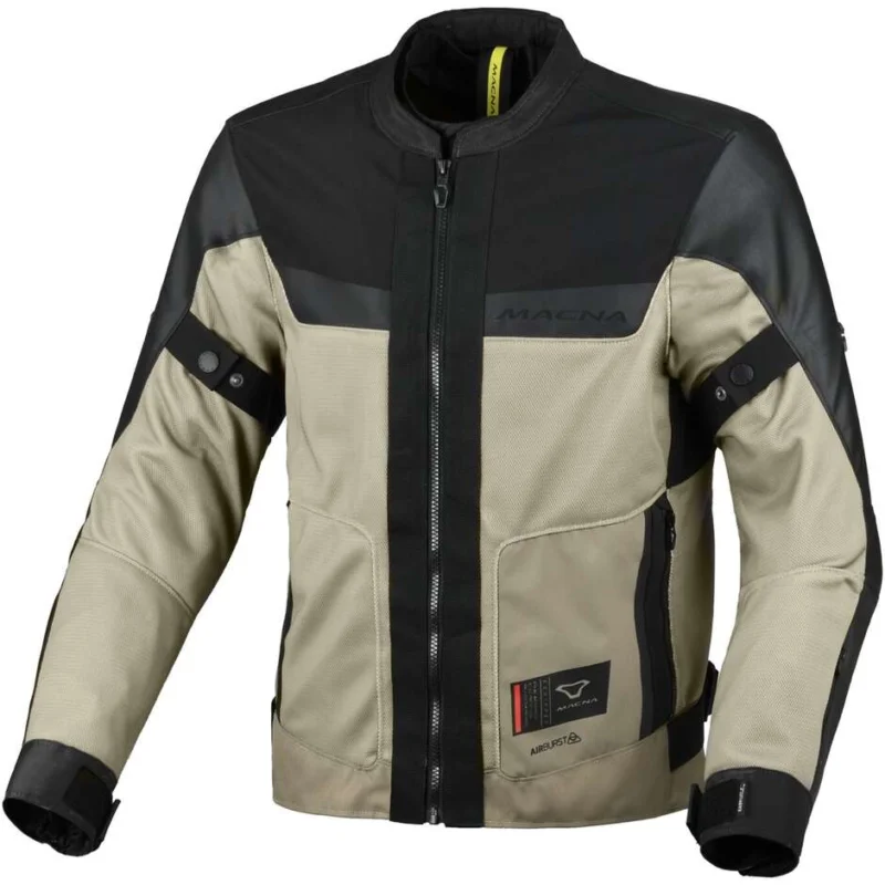 Giacca Moto Macna Empire 2.0 Taupe Nero Offerta Speciale