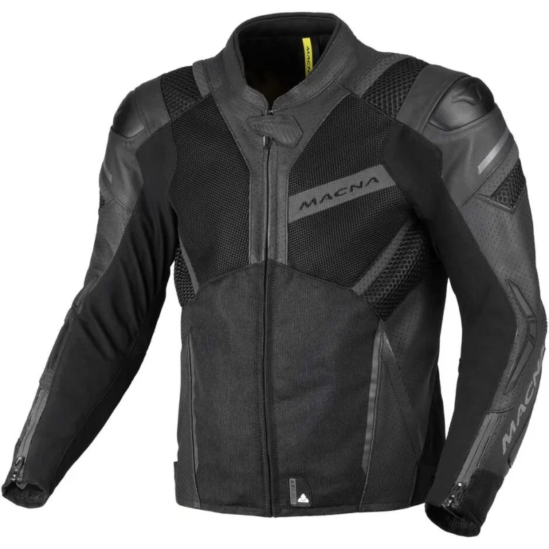 Prezzo Basso Giacca Moto Macna Galvic Nero