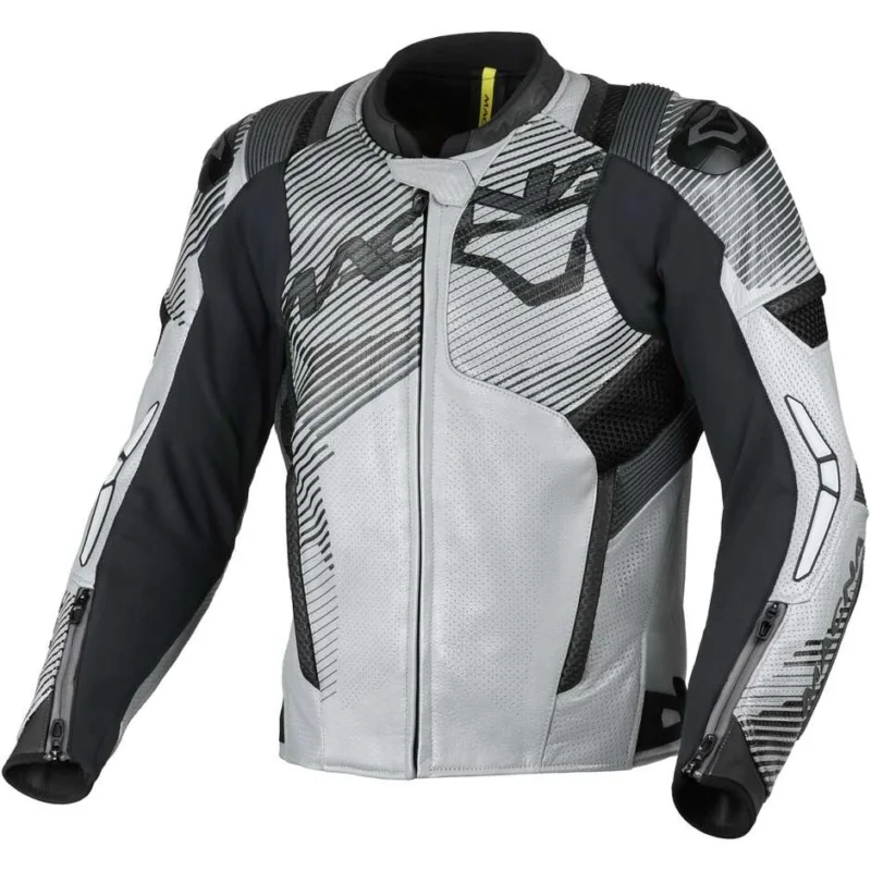 Novità Giacca Moto Macna Ignite Grigio Nero Arancio