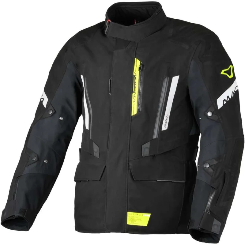 Ordina Subito Giacca Moto Macna Ultimax 2.0 Nero fluo Giallo