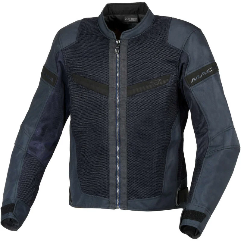 Spedito Oggi Giacca Moto Macna Velotura Dark Blu