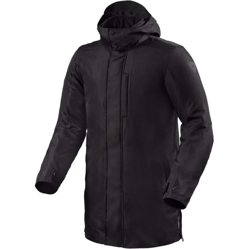 Giacca Moto Parka Impermeabile Rev'it MANHATTAN H2O Nero Esclusivo