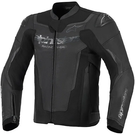 Giacca Moto Pelle Alpinestars GP Force V2 Nero Prezzo Di Fabbrica