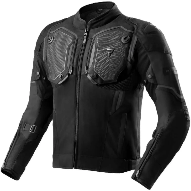 Acquista Ora Giacca Moto Rebelhorn In Tessuto BORG II Nero
