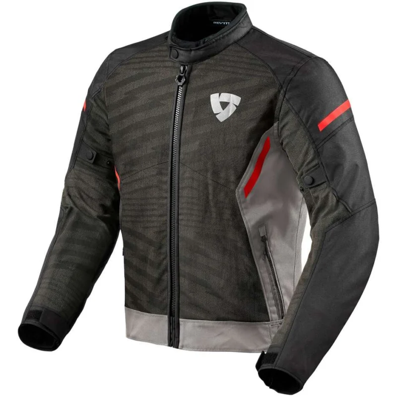 Super Prezzo Giacca Moto Rev'it TORQUE 2 H2O Grigio Rosso