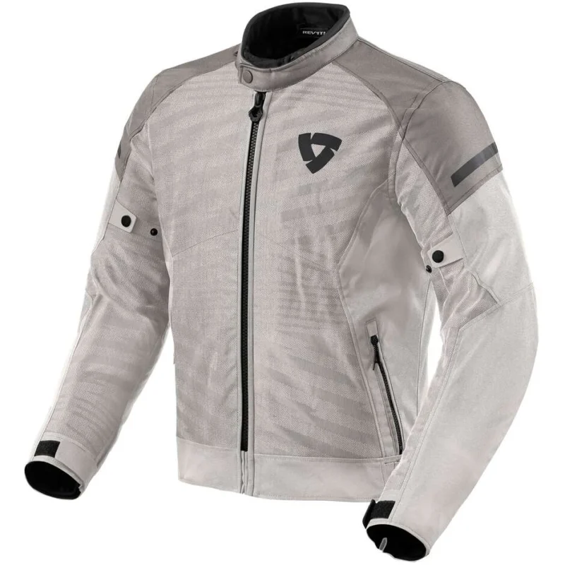 Prezzo Di Fabbrica Giacca Moto Rev'it TORQUE 2 H2O Silver Grigio