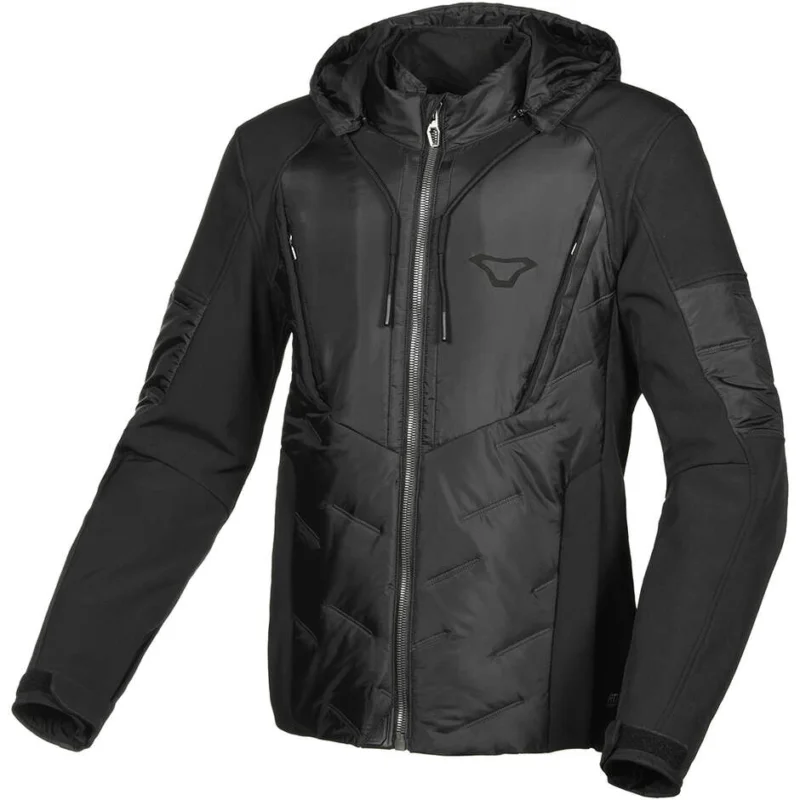 Vendita Finale Giacca Moto SoftShell Donna Macna Cocoon Nero