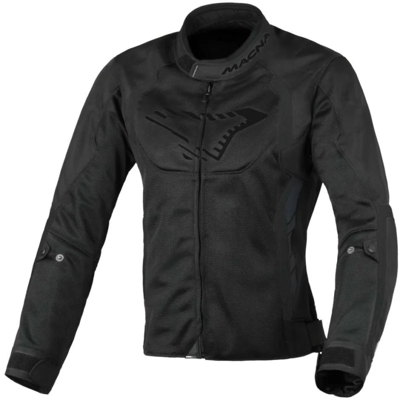 Affare Giacca Moto Softshell Donna Macna Grisca Nero