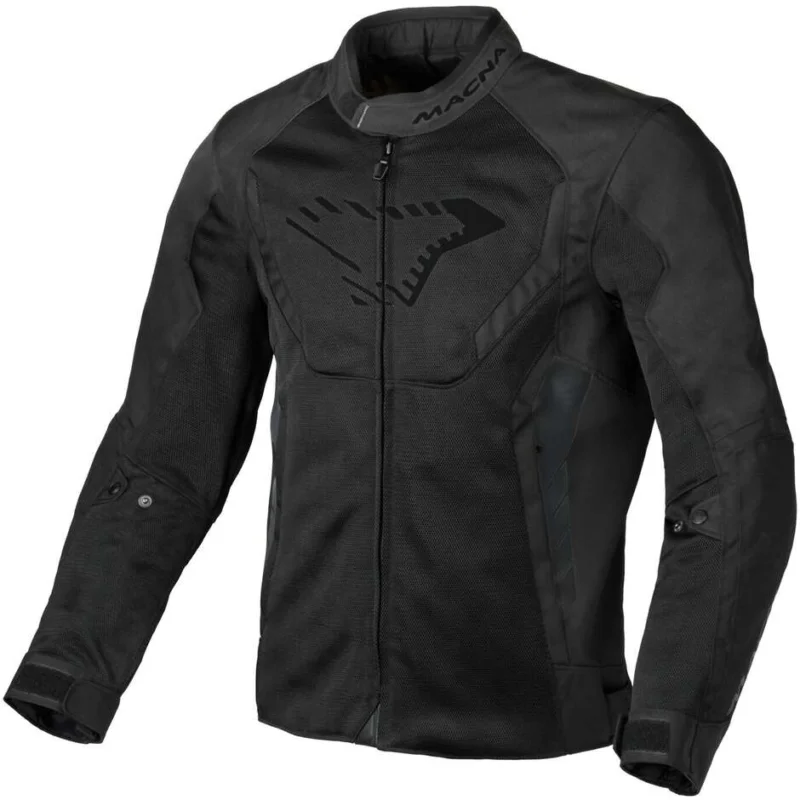 Giacca Moto SoftshellMacna Grisco Nero Ultima Occasione