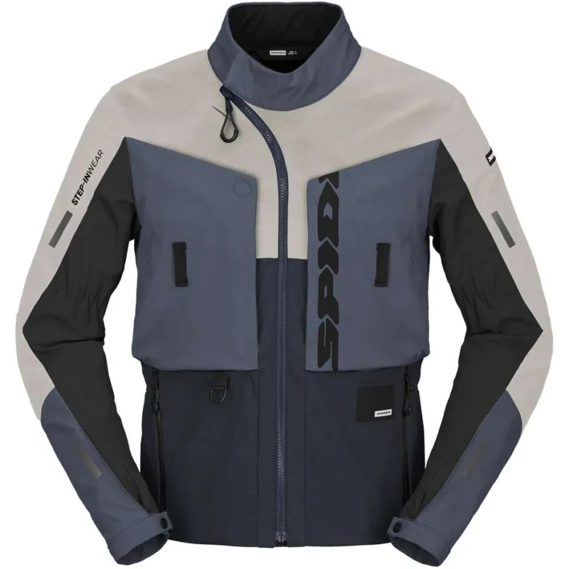 Giacca Moto Spidi FRONTIER THERMORAIN Ghiaccio Blu Spedizione Gratuita