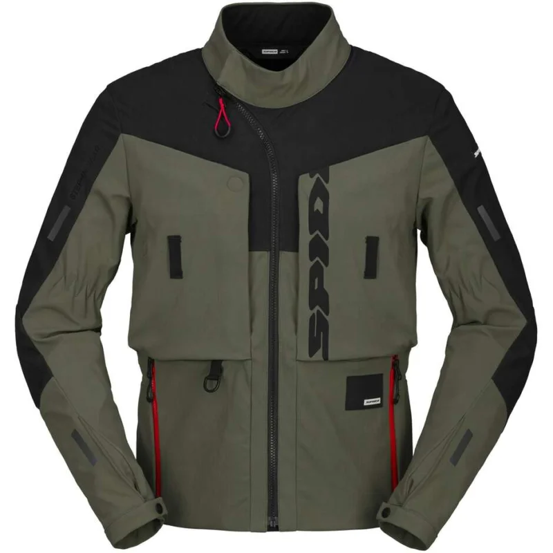 Giacca Moto Spidi FRONTIER THERMORAIN Militare Prezzo Scontato