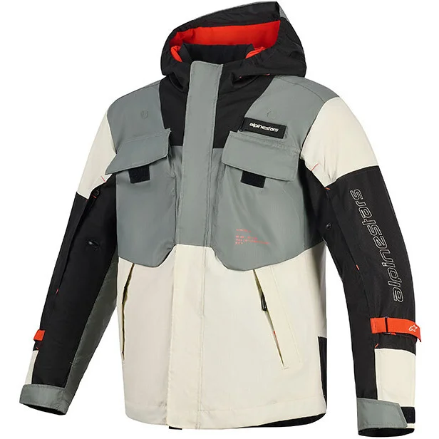 Giacca Moto Tecnica Alpinestars MOSPHER WP Grigio Nero Reso Gratuito