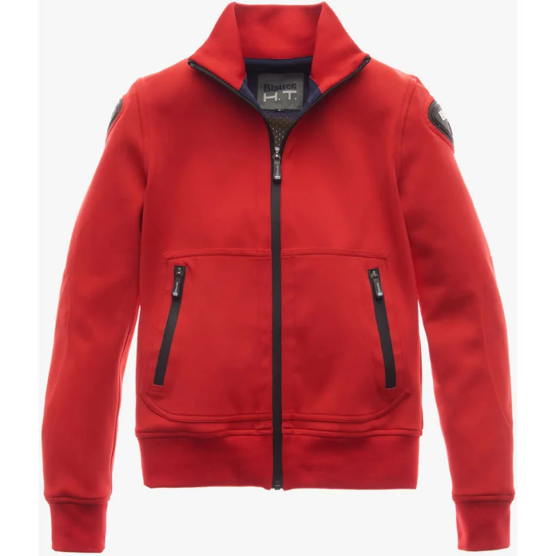 Direttamente Dal Produttore Giacca Moto Tecnica Blauer Easy Man Pro Rosso