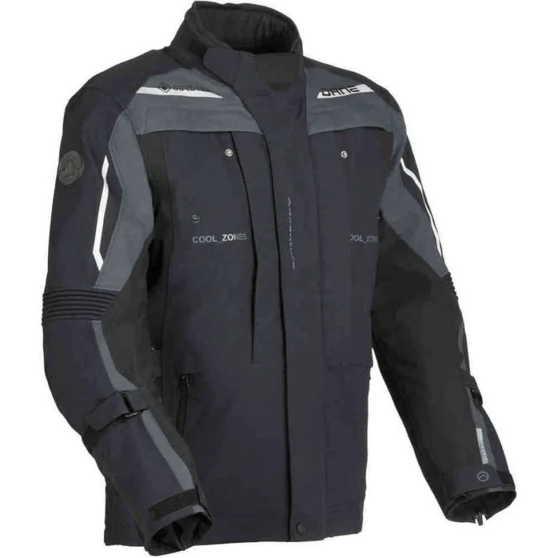 Di Tendenza Giacca Moto Tecnica Dane Svendborg Gore-Tex Nero