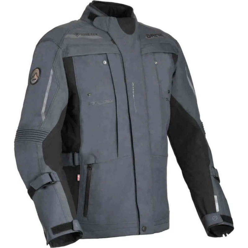 Offerta Limitata Giacca Moto Tecnica Dane Svendborg Gore-Tex Nero Grigio