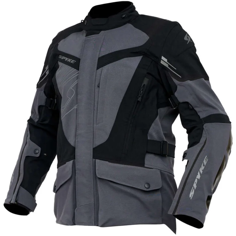 Giacca moto tecnica Spyke Artica dry Tecno Laminata Grigio Nero Compra Oggi Stesso