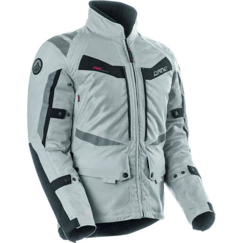 Giacca Moto Tecnica Tessuto Dane Drakar Grigio Compra Online