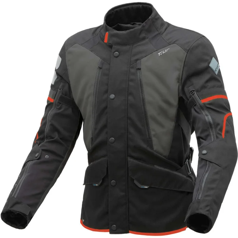 Giacca Moto Tessuto 3 Strati T-ur HIMALAYA Nero Grigio Acquista Ora
