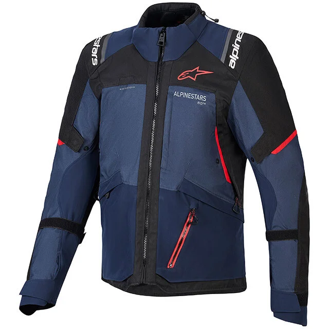 Giacca Moto Tessuto Alpinestars Andes V4 Drystar Navy Blu Nuovo Arrivo