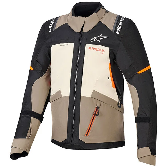 Giacca Moto Tessuto Alpinestars Andes V4 Drystar Walnut Mastic Ultimissimo Modello